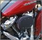 DK Custom Stage I 1 one HiFlow High Flow Performance Air Cleaner 828 Outlaw Milwaukee-Eight M8 K&N External Breather EBS Naked