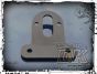 DK Custom Bracket for 1928-1932 Style Ford Model A Tail Light License Plate Harley Sportster Dyna Softail left OR right side