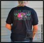 Live Free Ride Free T-shirt dry blend DK Custom Products Neon Limited Night Moves