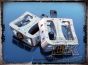 DK Custom SGS Promo Deluxe Aluminum Finish Harley Sportster Dyna Primo Footpegs Foot peg mini floorboard outlaw trap style BMX