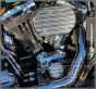 DK Custom Harley Stage I IV Sportster 828 Outlaw High Flow HiFlow Air Cleaner EBS External Breather