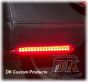 DK Custom Stealth Saddlebag LED Run-Brake-Turn Lights Touring Bagger Universal Fitment Heritage Custom Dynamics SEE & BE SEEN