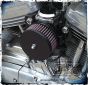 HiFlow 425 Air Cleaner System Polished Finned for Harley TC DK Custom Harley Davidson Outlaw Air Cleaner Systems Complete EBS  High Flow M-8 Milwaukee-Eight Softail Twin Cam Sportster Roadster Dyna 72 48 Big Twin Evo Nightster Iron Stage I Ness Big Sucker