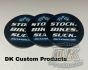 DK Custom Stickers STOCK BIKES SUCK Weatherproof, UV Resistant, Vinyl Stickers, Printed in the USA!