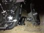 Powder Black Heel Rest Bracket & Arm Kit HARLEY DAVIDSON DK Custom Sportster Dyna Softail Second Foot Peg Forward Controls Highway