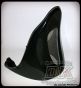 DK Custom Front Chin Spoiler Air Dam Fairing for Harley Softail Made in The USA Harley-Davidson Dougz Center cut opening Stainless Steel Screen