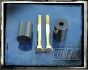 DK Custom Handlebar Riser Extensions Fat Risers Harley Dyna Softail