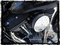 Aluminum Diamond Plate HiFlow 587 Air Cleaner System Twin Cam DK Custom Harley Davidson Outlaw Air Cleaner Systems Complete EBS High Flow M-8 Milwaukee-Eight Softail Twin Cam Dyna  Touring Trike Freewheeler  Big Twin Stage I TBW Throttle By Wire