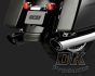 DK Custom V&H Twin Slash Round Slip-ons for Harley M8 Milwaukee-Eight Touring - Chrome Harley-Davidson Vance & Hines