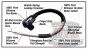 DK Custom 409 Black PRO RACE Plug Wires 95-03 Sportster Taylor High Performance Maximum Fire Power Silicone ECM Coil Relocation Harley Davidson