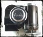 Black Bad Boy Wolo Air Horn - Dual Tone - LOUD DK Custom Harley Davidson Sportster Dyna Softail Touring Trike Freewheeler 12 volt
