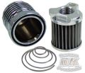 OUTLAW High Performance Cleanable Permanent Oil Filter in Polished Finish