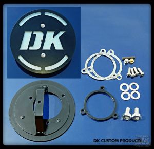 DK 3-D Flake Complete HiFlow 587 Air Cleaner HD Milwaukee-Eight DK Custom Stage I Harley Davidson DK Custom Outlaw Touring Twin Cam Dyna Softail Trike Freewheeler Sportster Tri Glide Kury Kuryakyn Stage I High Flow Milwaukee-Eight SE Heavy Breather