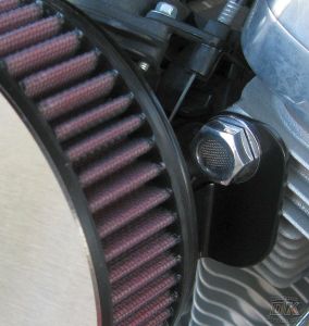 Polished Aluminum Breather Bolts Harley Sportster & Evo Harley Davidson External breather System EBS DK Custom vents Stage 1 48 72 Iron Roadster Custom