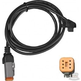 DK Custom PV-1 Cable 6-Pin For Power Vision 6 pin flash tuner Harley-Davidson Fuel Moto
