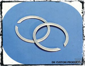 DK Custom Pair of Harley Exhaust Circlips retaining clips Sportster - Evo - Twin Cam Harley