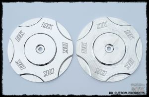 Machine Cut DK Billet 587 Air Cleaner Cover for Stage I Performance Harley