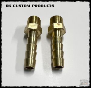 DIY BRASS BARB 3/8 HOSE FITTING EXTERNAL BREATHER SYSTEM