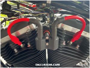 Coil Key Relocation Sportster Nightster 48 Iron Harley Plug wires tank lift relo Harley-Davidson wire tuck better air flow runs cooler M-8 Milwaukee-Eight Softail Twin Cam Sportster Roadster Dyna Touring Trike Freewheeler 72 48 Big Twin Evo Nightster Iro