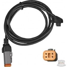 DK Custom PV-1 Cable 4-Pin For Power Vision 4 pin flash tuner Harley-Davidson Fuel Moto