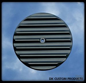 Black Finned Harley Davidson 606 587 425 aluminum polished chrome Big Sucker Pro-Billet Made in USA contrast cut sano black High Performance air cleaner system Sportster Big Twin Evo DK Custom Outlaw Air Cleaner Interchangeable Face Plate  EBS Roadster  H