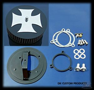 Milwaukee-Eight Model 587 Air Cleaner Systems - Outlaw HiFlow 587