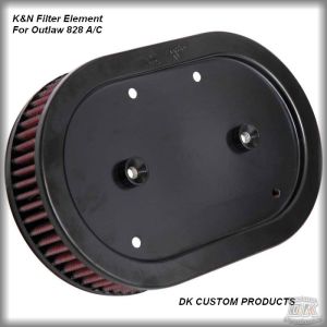 Harley Davidson DK Custom 828 Outlaw Air Cleaner Filter Element