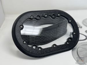 Complete HiFlow 828 Vision-X Air Cleaner Twin Cam Dyna Softail Touring Trike