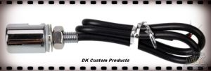 DK Custom LED License Plate Bolt Light - Bright White License Plate Bracket