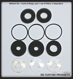Refresh Kit for 4 Stage Catch Can for External Breather System EBS Harley