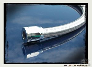 Chrome Hose Clamp Covers for Breather Hose Lines DK Custom Products Premium Discrete Magna Clamp Harley Davidson M-8 Milwaukee-Eight Softail Twin Cam Dyna 72 48 Big Twin Evo Nightster Iron