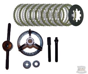 High Performance Clutch Kit w/ Extra Plate  & Tool for Harley DK Custom Products Energy One Big Twin Sportster Buell Evo BT Race