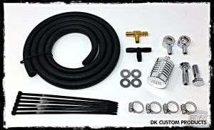 Premium Discrete External Breather System Harley 4 Stage Catch Can EBS Sportster Sporty oil catch can