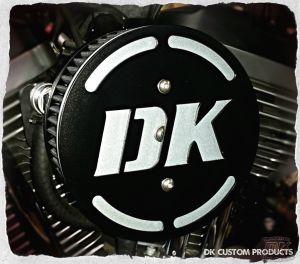 DK 3-D Flake Complete HiFlow 587 Air Cleaner Harley Twin Cam DK Custom Harley Davidson Outlaw Air Cleaner Systems Complete EBS High Flow M-8 Milwaukee-Eight Softail Twin Cam Dyna Touring Trike Freewheeler Big Twin Stage I TBW Throttle By Wire
