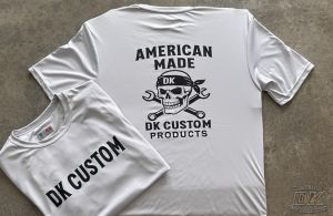 DK AMERICAN MADE GREY MOISTURE WICKING SHIRT 