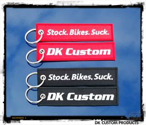Harley DK Custom Key Tag Chain Ring Remove Before Flight Stock.Bikes.Suck Gift