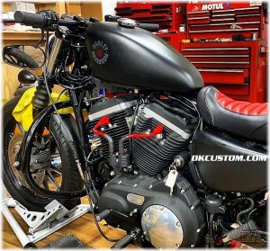 07-Up V-Coil Relocation Kit for Harley-Davidson Sportster Models