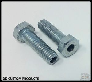Banjo Bolt Thru Bolt Through bolt DK Custom Products Harley Turn Signals Streamliner Bullet Lights