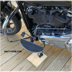 Harley Milwaukee Eight M8 Softail Foot Pegs Footpeg Adapter DK Custom Kuryakyn