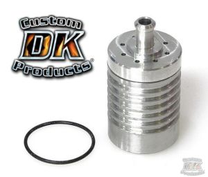 DK Custom 4 Stage Catch Can EBS External Breather System Harley Davidson Performance Air Cleaner oil catch can