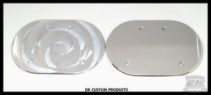 Machine Cut Finish Cover for DK Custom Harley Stage I IV Sportster 828 Outlaw High Flow HiFlow Air Cleaner