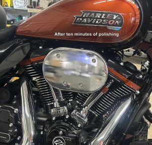 Harley Gen II M8 NEXGEN™ 828 HiFlow Air Cleaner w/ MVB- MACHINE FINISH Cover