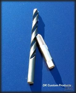 Drill Bit & NPT Tap for DIY External Breather Systems DK Custom Stage I Performance Harley Davidson