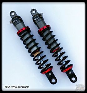  Harley-Davidson DK Custom Products no more dragging pipes Level out Pro-Action/DK Custom Trike Series Shocks