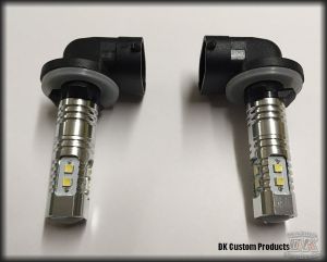 DK Custom Products Harley Passing Lights drop in LED bulbs Bagger Trike Tri-Glide Freewheeler Touring
