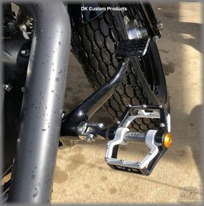 DK Custom Pivot Peg FootPeg Harley Trap traction pin Outlaw Foot pegs Shock absorbing ISO Isolator