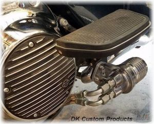 DK Custom Oil Filter Relocation Dual Cool Cool-n-Clean CnC Harley High Flow Performance Sportster Dyna Softail Touring Trike Freewheeler Big Twin Evo Milwaukee Eight Cooler Running Motor easy oil changes complete Jagg
