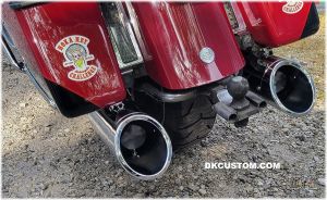 DK Custom Thunder Torque Inserts Increase Torque & give Flexibility in sound volume increasing inertial scavenging reducing engine pumping losses, increasing exhaust gas velocity Harley Davidson