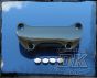 DK Custom Chrome Smooth Handlebar Top Clamp for Harley-Davidson Sportsters Super Custom 48 Dyna