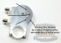 CnC Oil Filter Relocation Kit ~ Machine Cut Finish Sportster Dyna Softail Touring